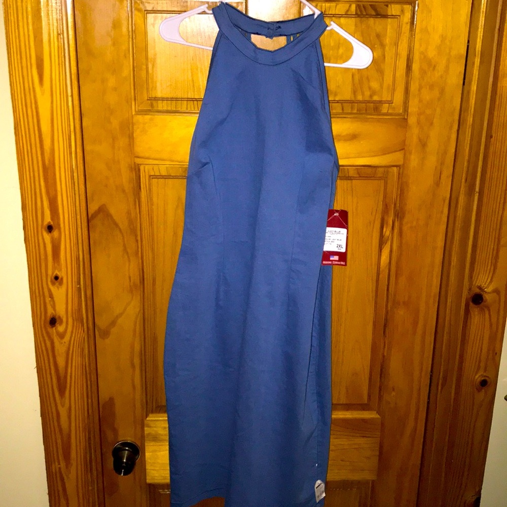 Denim fashion date night dress